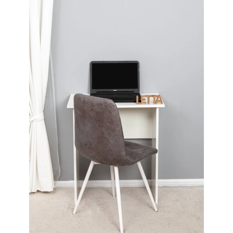 Письменный стол Letta 68x75x40 см, ЛДСП, белый