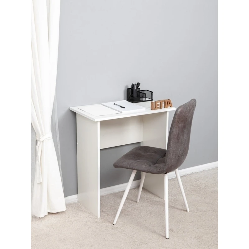 Письменный стол Letta 68x75x40 см, ЛДСП, белый