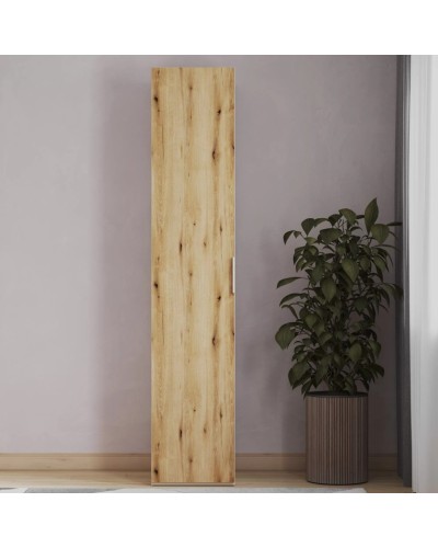 Şkaf Art Mebel 22, laminat, bej/qəhvəyi, 210x40x45 sm
