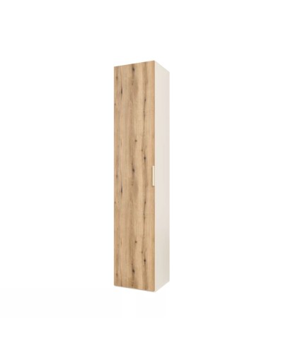 Şkaf Art Mebel 22, laminat, bej/qəhvəyi, 210x40x45 sm