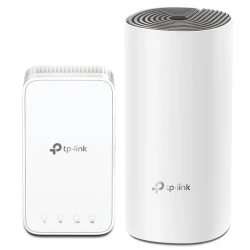 Точка доступа Wi-Fi TP-Link Deco-E3 2 шт, Белый Точка доступа Wi-Fi TP-Link Deco-E3 2 шт, Белый
