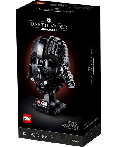 Konstruktor LEGO Star Wars Darth Vader Helmet 75304, 18+ yaş, 834 hissə