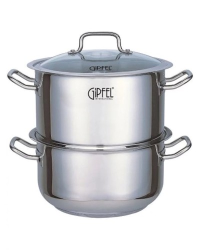 Mantı bişirici Gipfel 1321, 9 l, paslanmayan polad, gümüşü