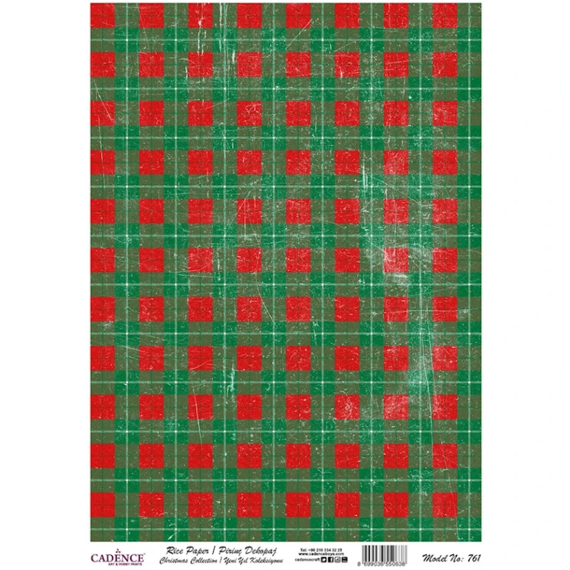 Рисовая бумага для декупажа Cadence A3,761 30x42 см