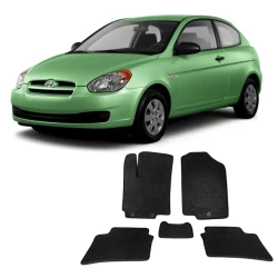 Комплект автомобильных ковриков Eva Hyundai Accent 2011 Premium