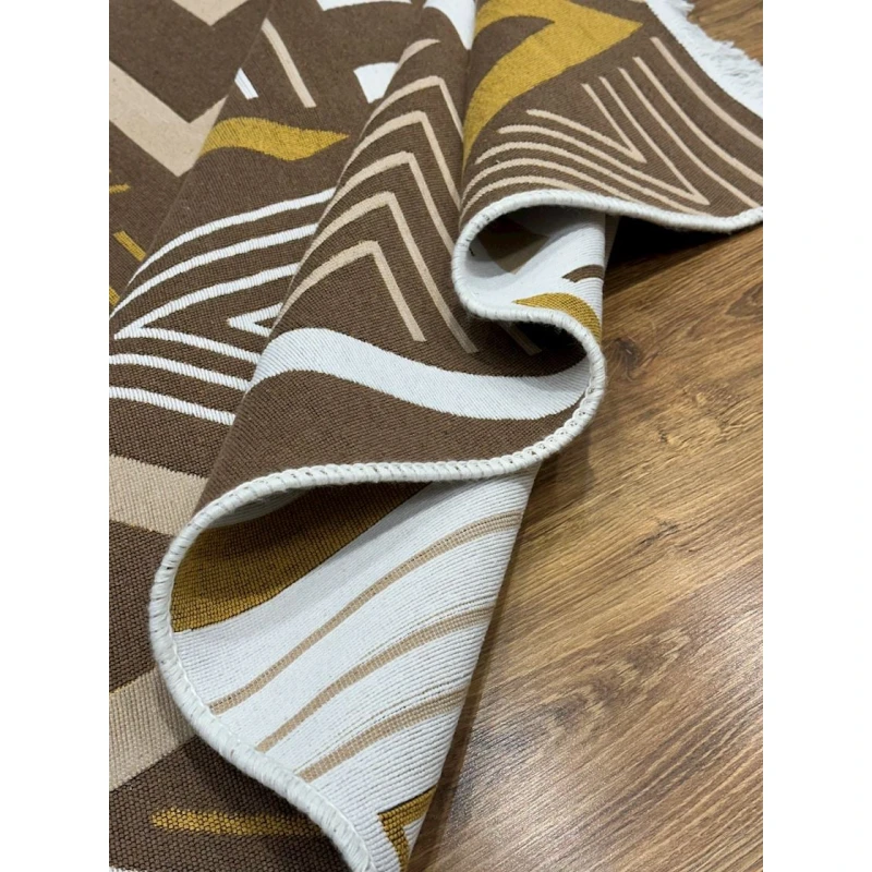 Ковер Natural Halı Arya AR18BEYO2, 120x180 см, хлопок, коричневый Ковер Natural Halı Arya AR18BEYO2, 120x180 см, хлопок, коричневый