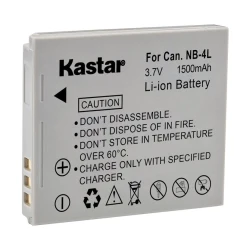 Аккумулятор для фотоаппарата Kastar NB- 4L, 4 шт