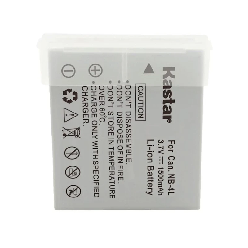 Аккумулятор для фотоаппарата Kastar NB- 4L, 4 шт Аккумулятор для фотоаппарата Kastar NB- 4L, 4 шт