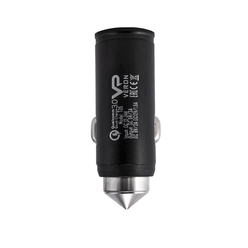 Avtomobil enerji toplama cihazı T05 Qualcomm Quick Charge 3.0 3A