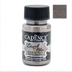 Краска-металлик для стекла Cadence Dora Glass Paint Pink Brown 50 мл