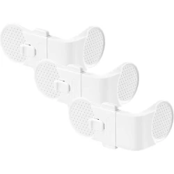 Mebel kilidi Reer 71080, ağ, 3 əd