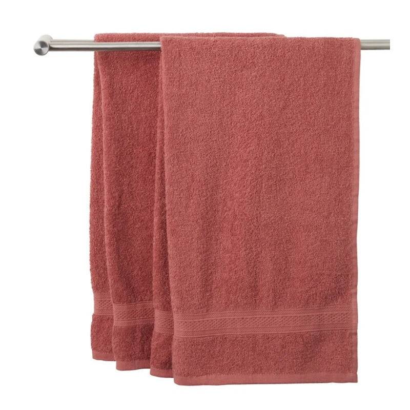 Полотенце для лица и рук JYSK Uppsala, 30x50 см, хлопок, махровое, розовое Полотенце для лица и рук JYSK Uppsala, 30x50 см, хлопок, махровое, розовое