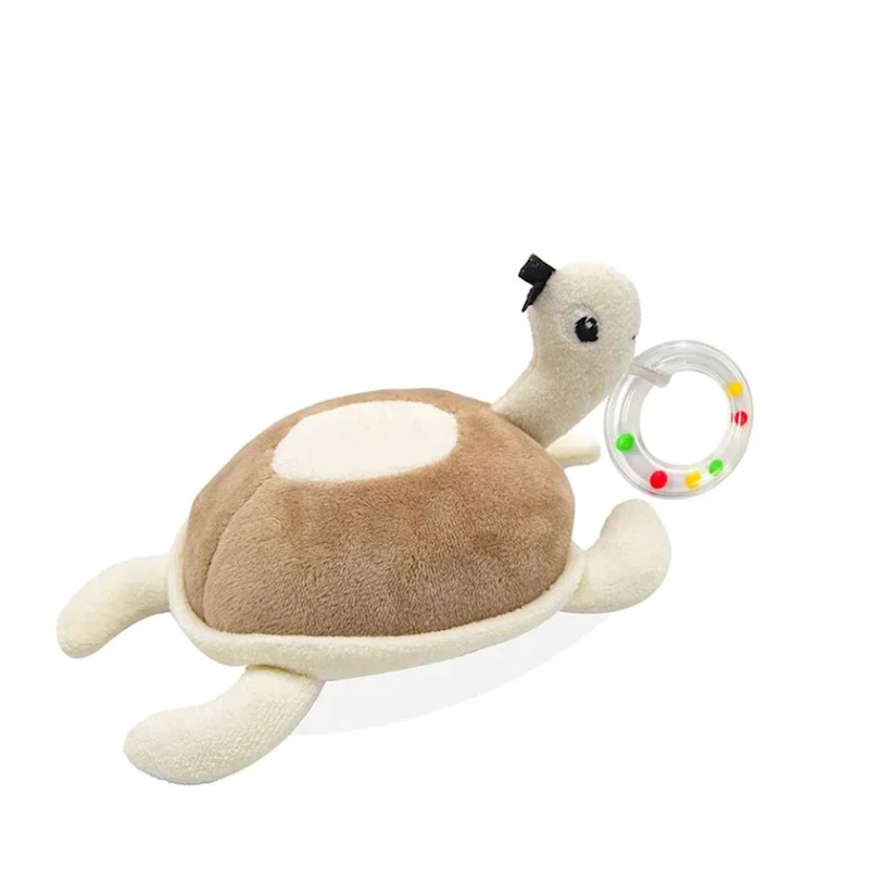 Погремушка Babyjem 819 Черепаха, коричневый