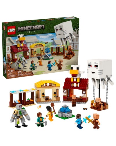 Konstruktor LEGO Minecraft Ghast Balloon 21273, 10 yaş+, 555 hissə - 21273