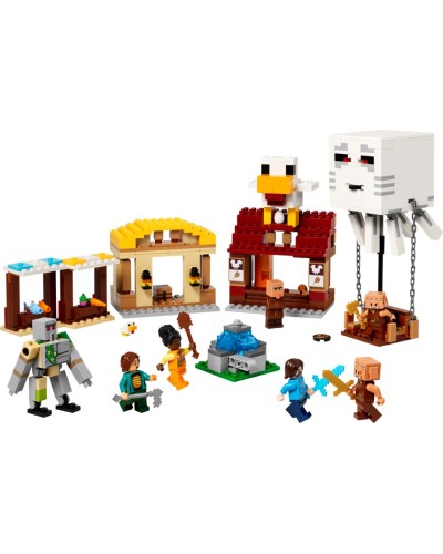 Konstruktor LEGO Minecraft Ghast Balloon 21273, 10 yaş+, 555 hissə - 21273