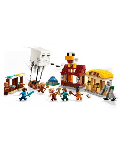 Konstruktor LEGO Minecraft Ghast Balloon 21273, 10 yaş+, 555 hissə - 21273