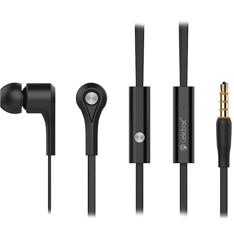 Проводные наушники Celebrat D3 Black Проводные наушники Celebrat D3 Black