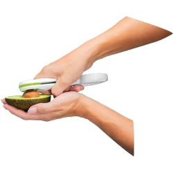 Нож для авокадо Tescoma Handy, пластик, белый/зеленый, 23х10х10 см Нож для авокадо Tescoma Handy, пластик, белый/зеленый, 23х10х10 см