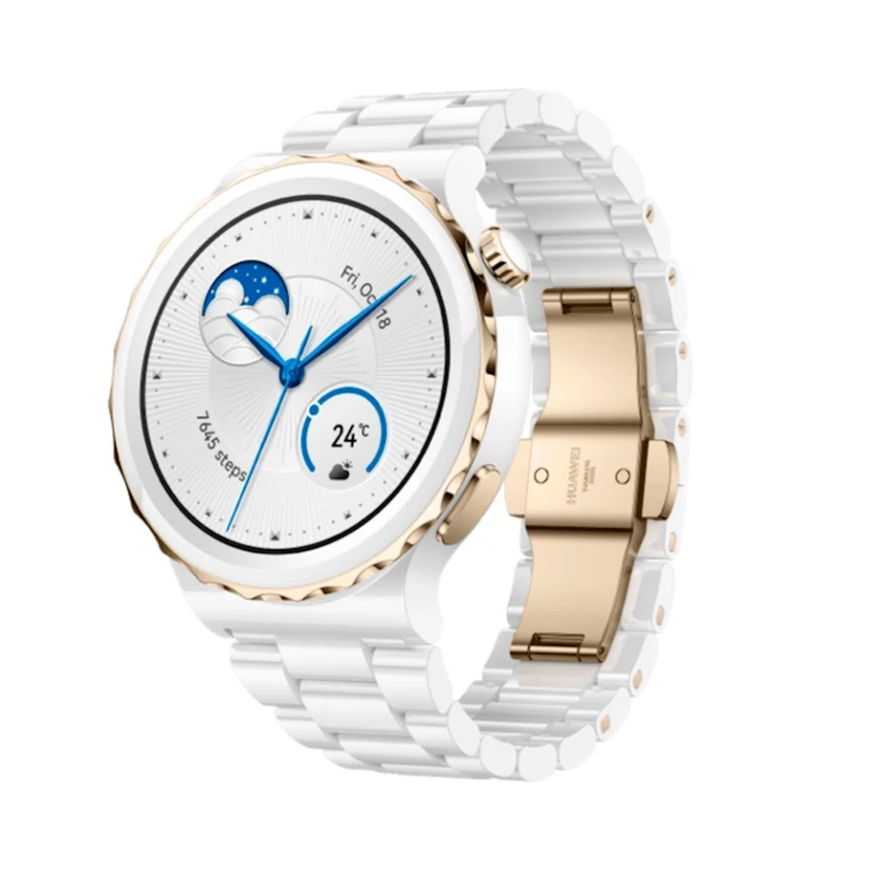 Смарт-часы Huawei GT 3 Pro Ceramic 43mm White Смарт-часы Huawei GT 3 Pro Ceramic 43mm White