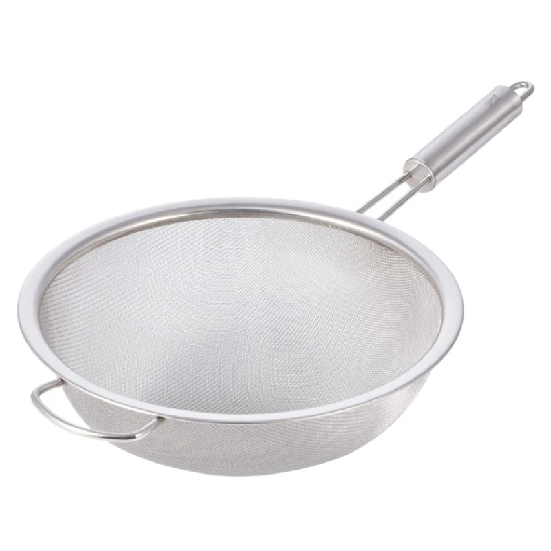 Сито Gipfel Gaia 51945, нержавеющая сталь, серебристое, 25.5 см Сито Gipfel Gaia 51945, нержавеющая сталь, серебристое, 25.5 см