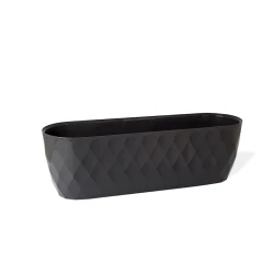 Горшок Karasu TM.33275, 6.5 л, пластик, черный