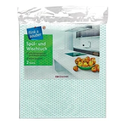 Təmizləmə üçün salfet dəsti Flink & Sauber, 35x38 sm, 2 əd, məhsul çeşiddə