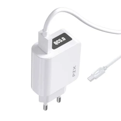 Şəbəkə enerji toplama cihazı PZX P40, Type-C, 25 W, White