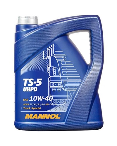 Yarısintetik motor yağı Mannol TS-5 UHPD 10W-40, 5 L