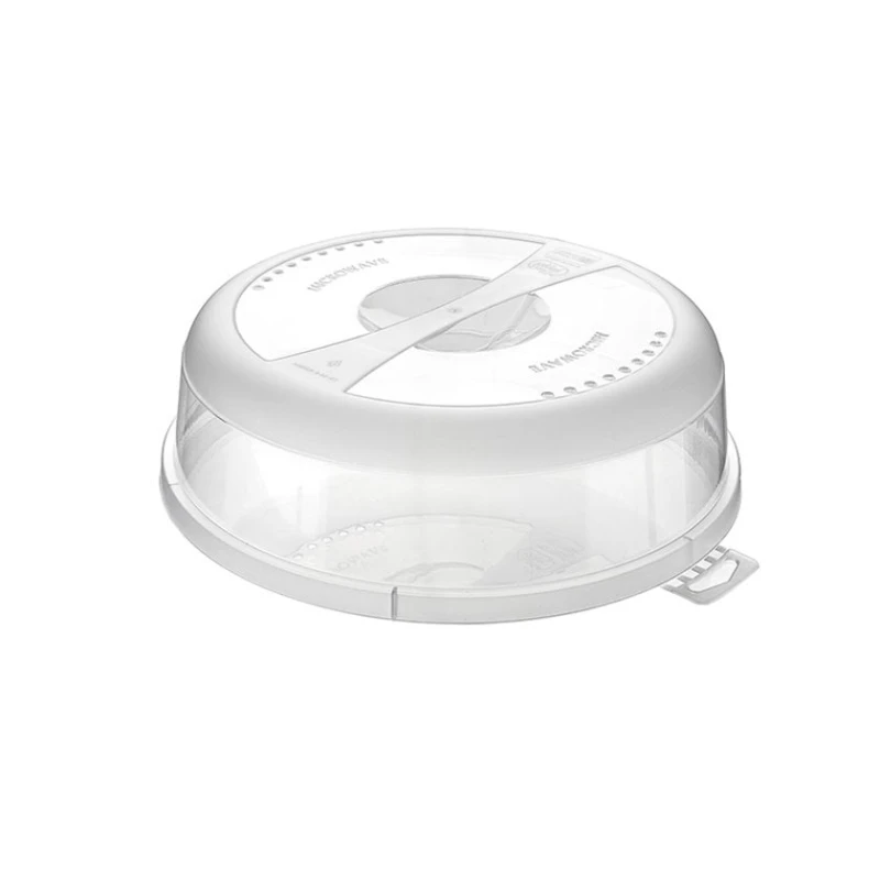 Крышка для микроволновки Hobby life, 24.5x7.5 см, пластик, белый Крышка для микроволновки Hobby life, 24.5x7.5 см, пластик, белый