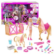 Oyun dəsti Barbie GXV77 Groom and Care Horse