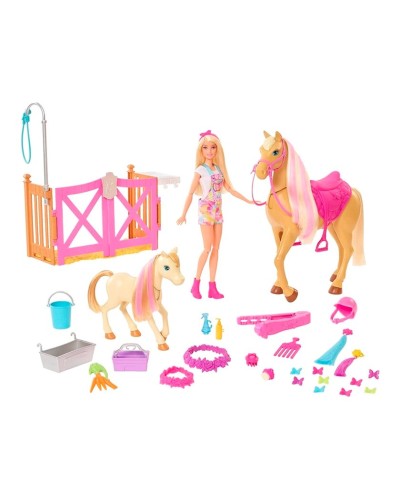 Oyun dəsti Barbie GXV77 Groom and Care Horse