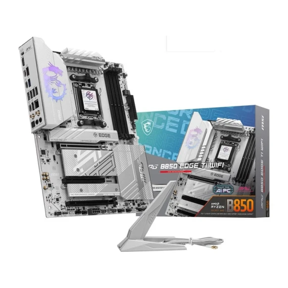Материнская плата MSI MPG B850 EDGE TI WIFI AMD Socket AM5 ATX Материнская плата MSI MPG B850 EDGE TI WIFI AMD Socket AM5 ATX