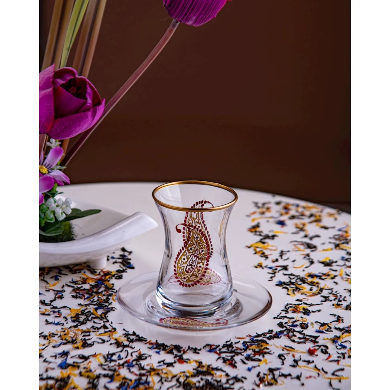 Çay dəsti Buta Glass EA00069, 12 parça, şüşə, şəffaf Çay dəsti Buta Glass EA00069, 12 parça, şüşə, şəffaf