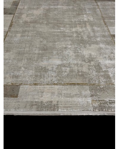 Xalça Natural halı nth_M426G 230x160 sm, akril/viskoz, boz