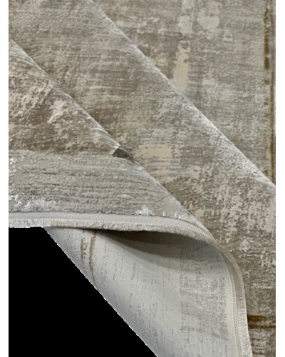 Xalça Natural halı nth_M426G 230x160 sm, akril/viskoz, boz
