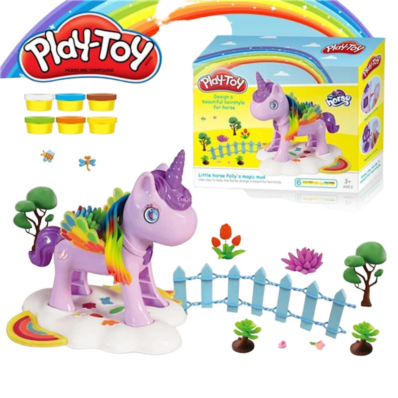 Набор для лепки Play-Toy Unicorn PD8665 Набор для лепки Play-Toy Unicorn PD8665