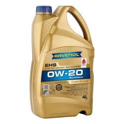 Моторное масло Ravenol EHS 0W-20, 4 л