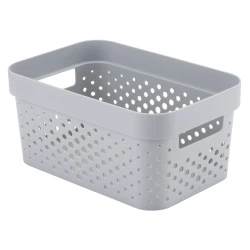 Корзина для хранения JYSK Infinity 4.5 л, пластик, серая