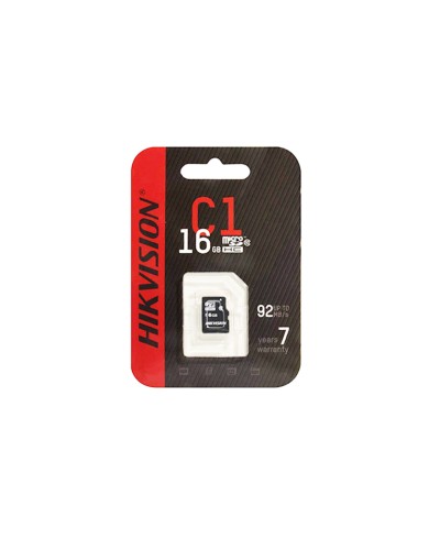 Yaddaş kartı Hikvision C1 16GB microSD