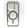 Чехол MagSafe Case для Apple iPhone 16 Pro Серый Чехол MagSafe Case для Apple iPhone 16 Pro Серый