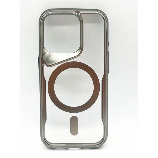 Чехол MagSafe Case для Apple iPhone 16 Pro Серый Чехол MagSafe Case для Apple iPhone 16 Pro Серый