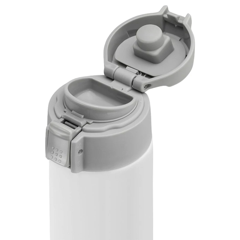Термокружка Zwilling Thermo, нержавеющая сталь, белая/серая, 450 мл (39500-507) Термокружка Zwilling Thermo, нержавеющая сталь, белая/серая, 450 мл (39500-507)