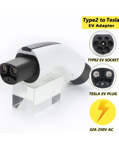 Şarj stansiyaları üçün keçirici ELCAR Type 2 - Tesla, 1 faza, 32 А