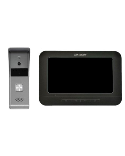 Video domofon Hikvision DS-KIS205T Black