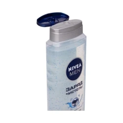 Гель для душа Nivea Men Заряд чистоты с очищающими микрочастицами 250 мл