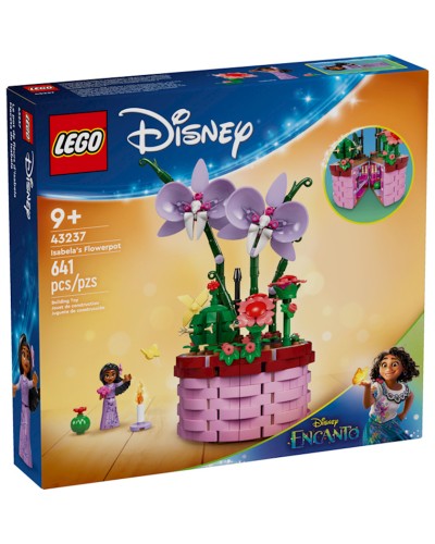 Konstruktor LEGO Disney Isabela's Flowerpot 43237, 9+ yaş, 641 element
