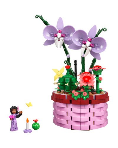 Konstruktor LEGO Disney Isabela's Flowerpot 43237, 9+ yaş, 641 element