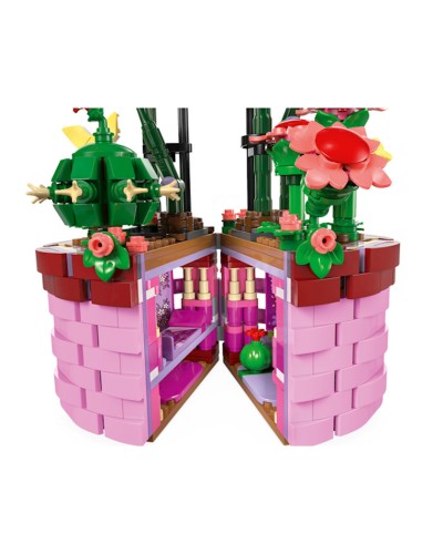 Konstruktor LEGO Disney Isabela's Flowerpot 43237, 9+ yaş, 641 element