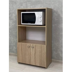 Stellaj 3563_L-M 2StellajMicrowSon, 62x34.2x112 см, ЛДСП, коричневый Stellaj 3563_L-M 2StellajMicrowSon, 62x34.2x112 см, ЛДСП, коричневый