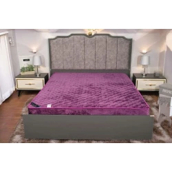 Наматрасник защитный Luxe Cotton Lu-xe-000680, 180x200 см, двуспальный, велюр, розовый